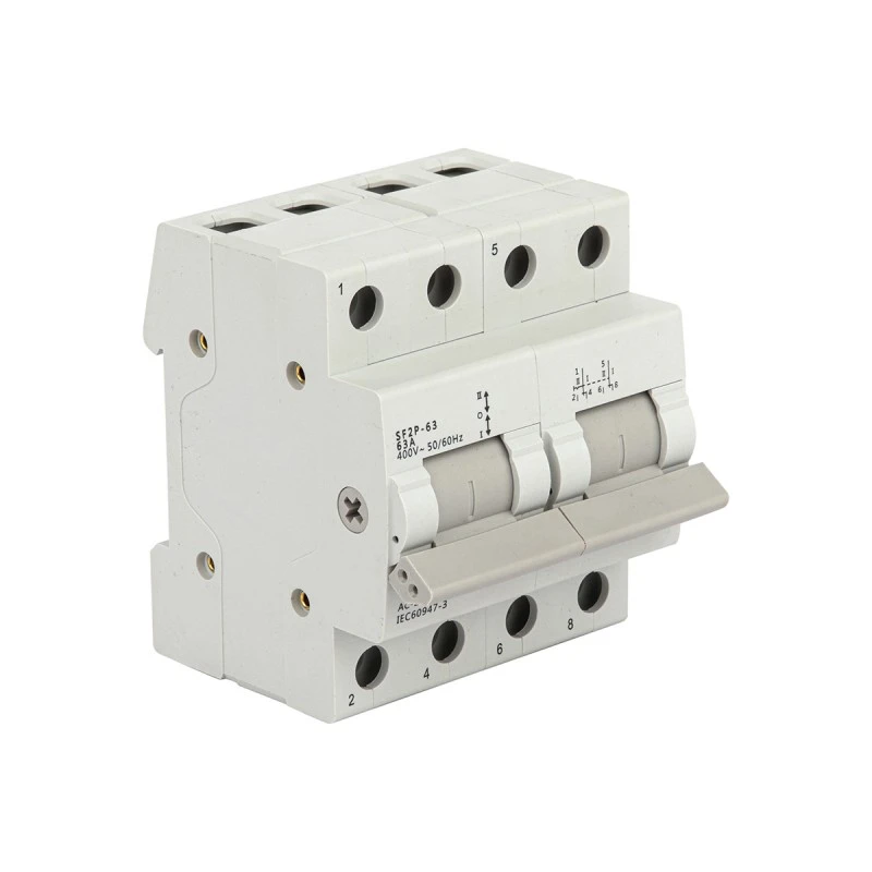 Ndërprerës DIN Rail Changeover 125A